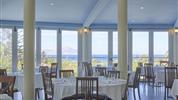 Ammos Resort - jídelna s výhledem na moře
